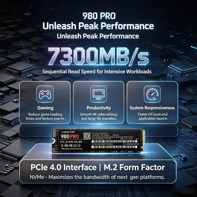 980 PRO NVMe M.2 2280 SSD PCIe - M.2 Nvme 4Tb Pcie 4.0 Ssd 评论和价格