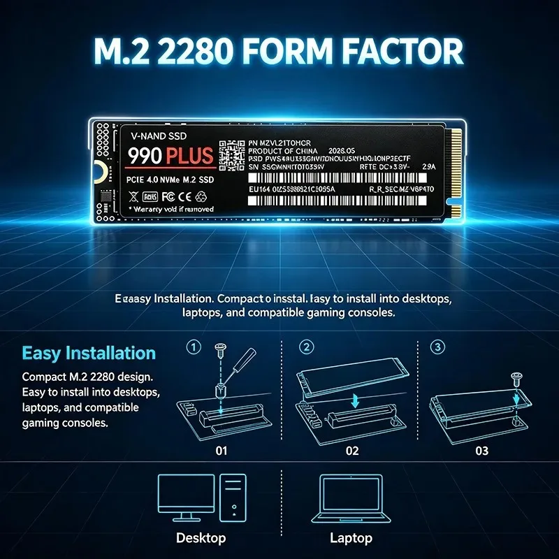 990 Plus NVMe M.2 2280 PCIe 4. - M.2 Nvme 4Tb Pcie 4.0 Ssd 评论和价格
