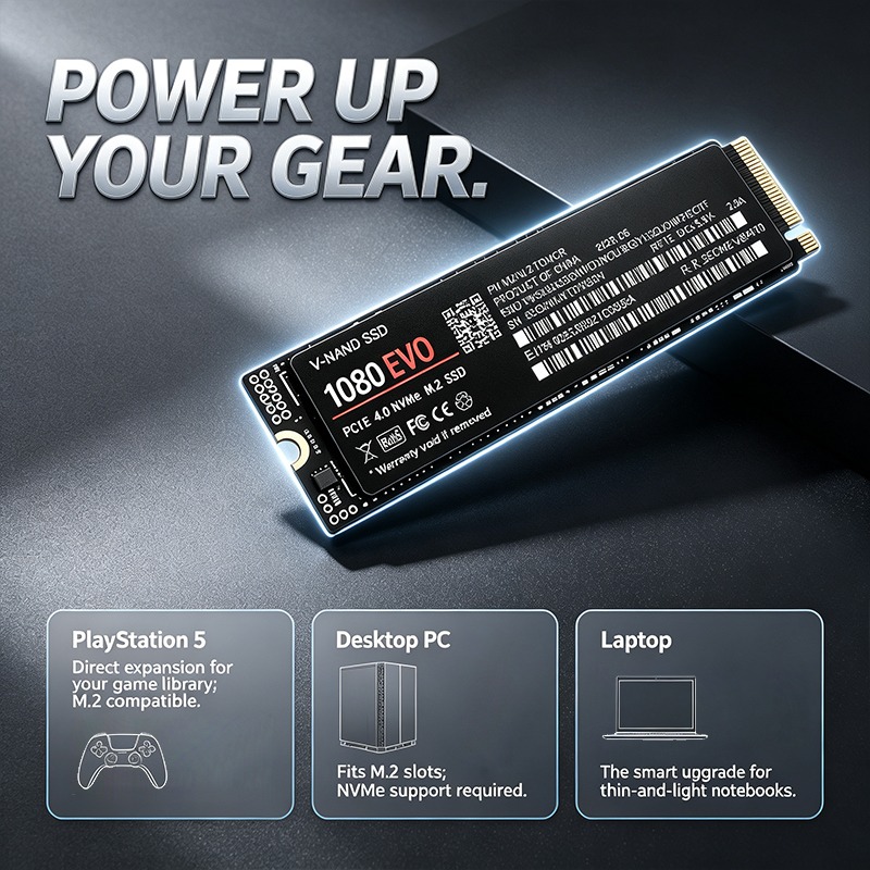NEW High Performance 1080 EVO  - M.2 Nvme 4Tb Pcie 4.0 Ssd 评论和价格